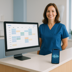 recepcionista virtual clínica dental