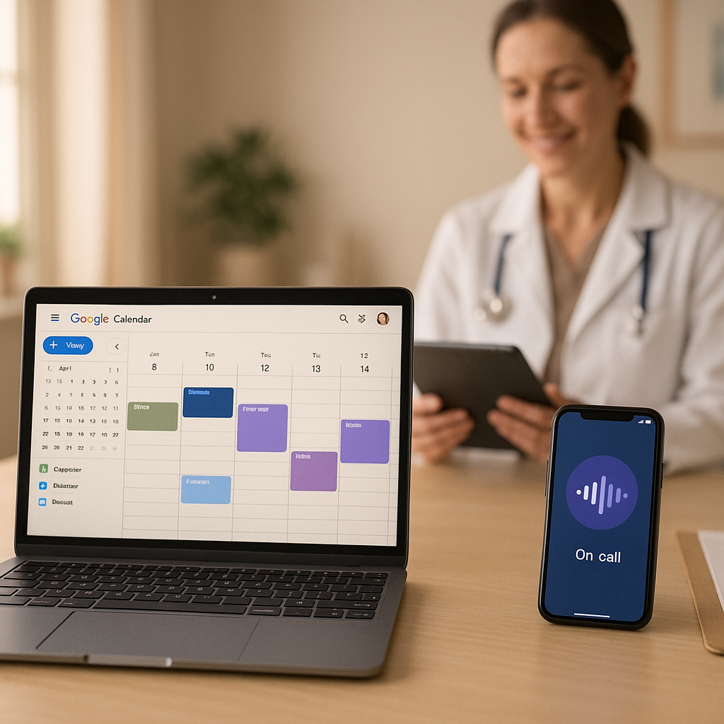 integrar agente de voz IA con Google Calendar